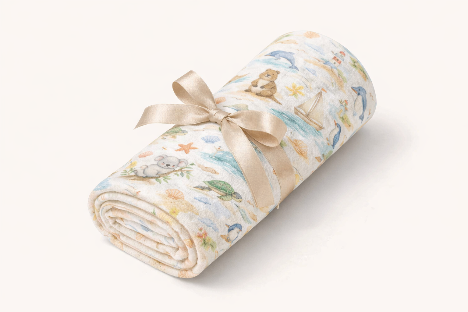 Muslin Wrap — Classic Beach Design ON BACKORDER EST 15.08.2026